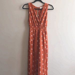 American Threads Rust Jumpsuit